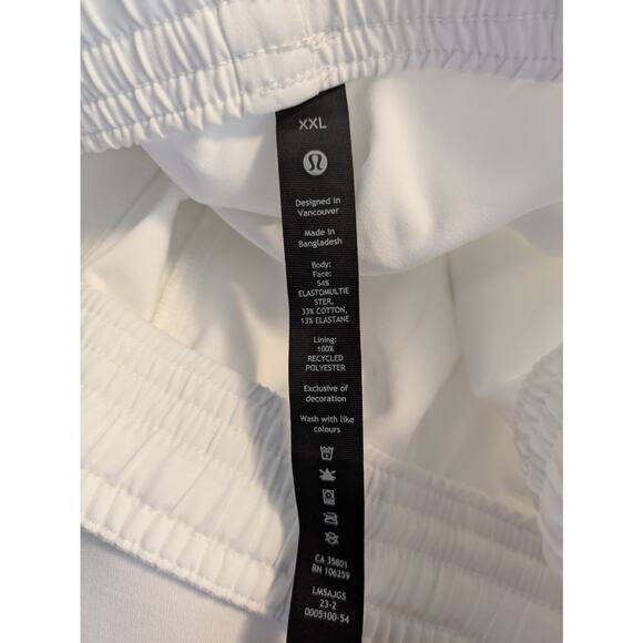 Men’s Lululemon white Utilitech Elastic Waist Pull On Pant style LM5AJGS - Picture 6 of 13